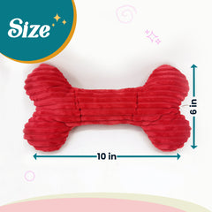 Red Bone Dog Toy