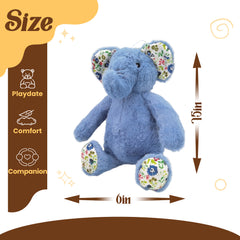 Blue Elephant Dog Toy