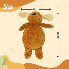 Brown Dog Plush Toy