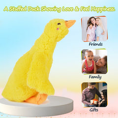 Soft & Cuddly Yellow Duck Plush Toy