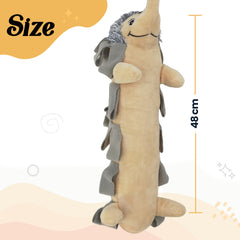 Hedgehog Plush Dog Toy –