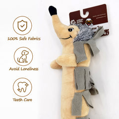 Hedgehog Plush Dog Toy –
