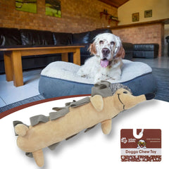Hedgehog Plush Dog Toy –