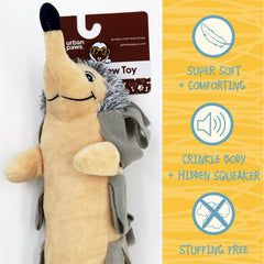 Hedgehog Plush Dog Toy –