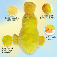Soft & Cuddly Yellow Duck Plush Toy