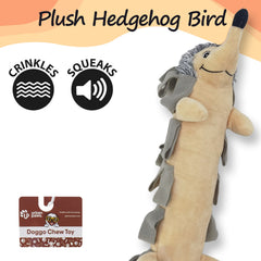 Hedgehog Plush Dog Toy –