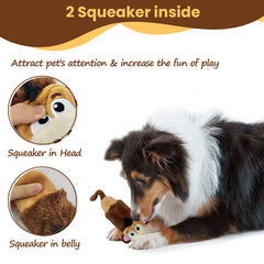 Monkey Plush Toy for Dogs