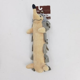 16″ Hedgehog Plush Dog Toy – Soft Squeaky Stuffed Toy for Pets