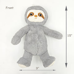 Sloth Plush Dog Toy