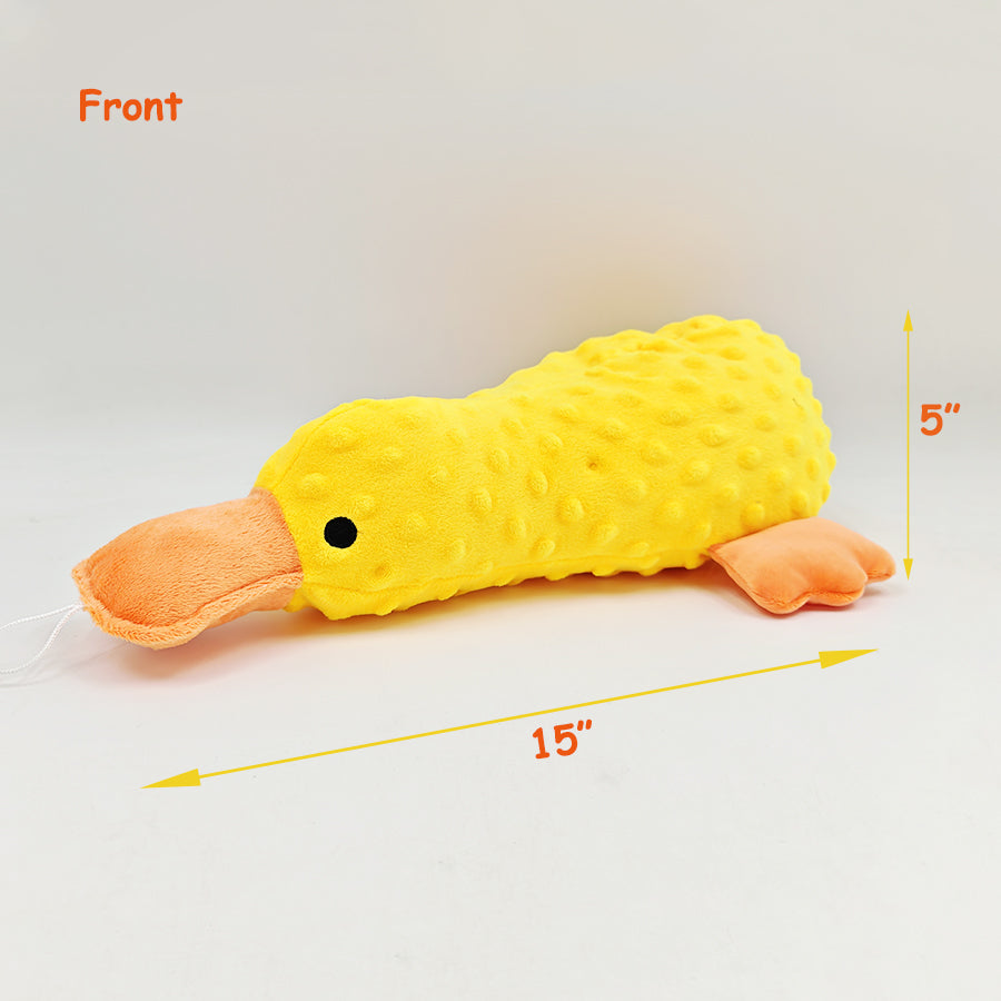 Duck Plush Dog Toy