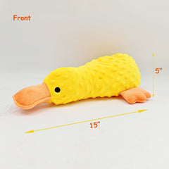 Duck Plush Dog Toy