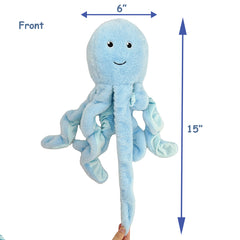 Octopus Plush Dog Toy