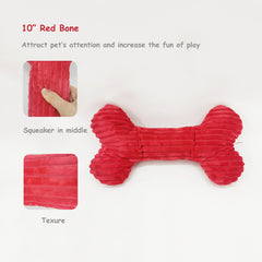 Red Bone Dog Toy