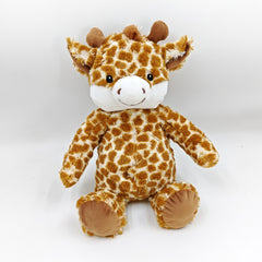 Giraffe Pattern Plush Dog Toy