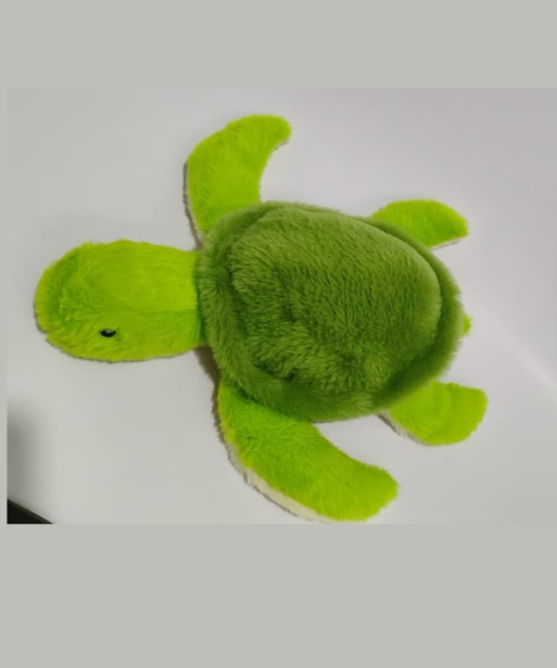 Fluffy Green Sea Turtle Plush Toy