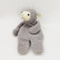 Gray Sheep Plush Dog Toy