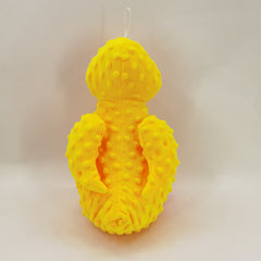 Yellow Duck Plush Dog Toy