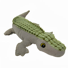 Green Crocodile Dog Toy