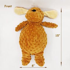 Brown Dog Plush Toy
