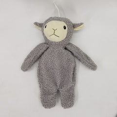 Gray Sheep Plush Dog Toy