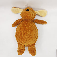 Brown Dog Plush Toy