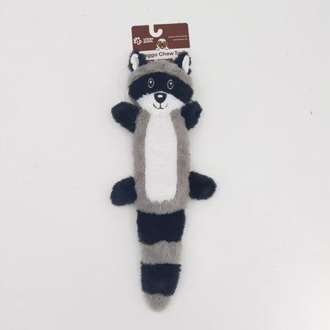 Raccoon Plush Dog Toy