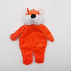 Fox Plush Dog Toy