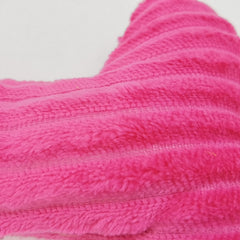 Pink Bone Plush Dog Toy