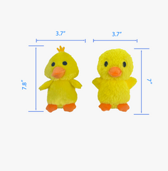 Twin Chicks Plush Dog Toy