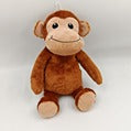 Monkey Plush Dog Toy